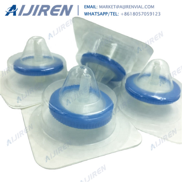 wheel filter pvdf mushroom syringe filter gas exchange